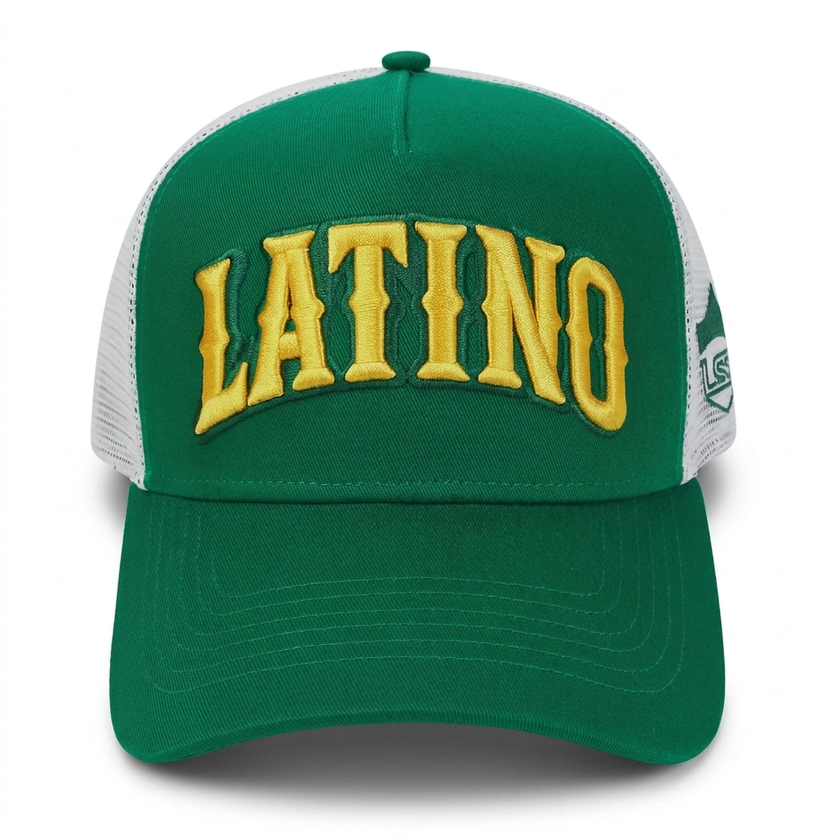 Pack C.E.O. The Golden Harvest, vista frontal de las dos gorras trucker Latino Street Style